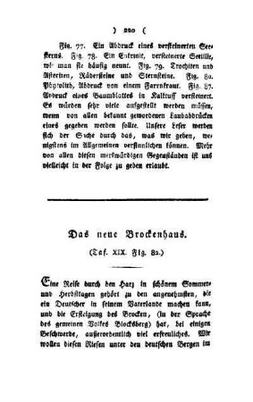 ¬Das¬ neue Brockenhaus : Taf. XIX, Fig. 82