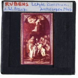 Rubens, Die letzte Kommunion des Hl. Franziskus von Assisi (Antwerpen KMSK 305)