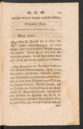 Siebender Brief.