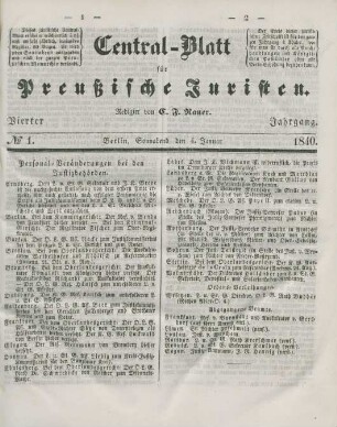 4. Januar-26. Dezember = No. 1-52