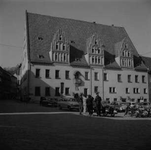 Meißen. Rathaus, Marktseite
