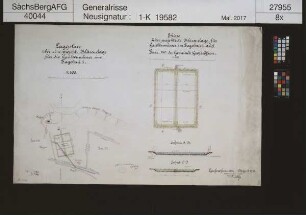 Brikettwerke Dora und Helene bei Großzössen; Kläranlage für die Grubenwässer im Tagebau I