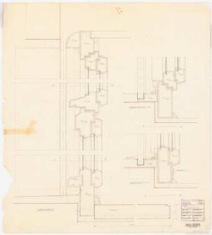 Park Hotel, Posen: Restaurant-Fenster: Details 1:1