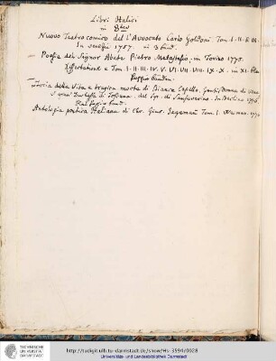 Libri Italici: in Oktavo