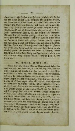 15. Sparta. Lykurg. 888