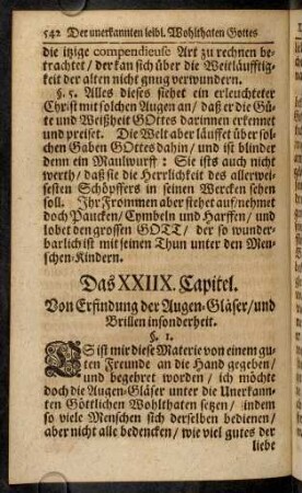 542-550, Das XXIIX. Capitel.