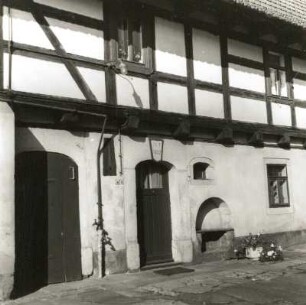 Dresden-Kaditz, Altkaditz 23. Dreiseithof (1799-1802). Wohnstallhaus
