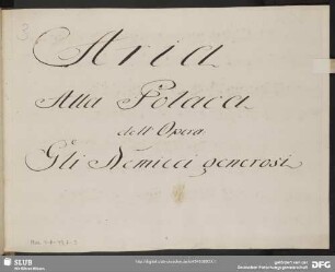 Sereno splende un raggio. Arr - Mus.1-F-49,7-3 : S pf - A