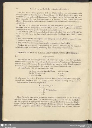 3 Beschreibung Und Kritik Der Vorhandenen Kennziffern