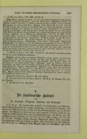 7. Die skandinavische Halbinsel