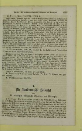 7. Die skandinavische Halbinsel