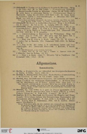 Allgemeines (Nr. 125-179)