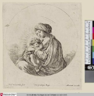 [Madonna mit dem Kind; La Sainte Vierge et l'Enfant Jésus; Madonna and Child]
