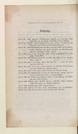 Nachträge