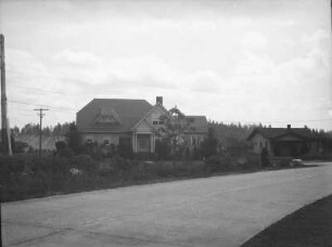 Farmhaus mit Vorgarten (USA-Reise 1933)