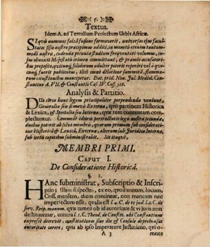 Dissertatio Inauguralis Juridica De Constitutione Et Adulteratione Nummorum : Quam, ductu l. 2. C. de Fals. Mon. Ad Ius Civile Romanum, Recessus Imperii, nec non Ius Saxonicum, accommodatam