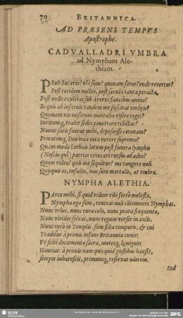 Ad Praesens Tempus Apostrophe