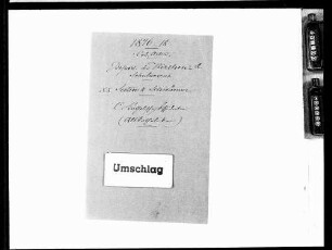 "Katholische Dissidenten": Altkatholiken (1876)