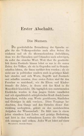 Die deutschen Frauen in dem Mittelalter, 1