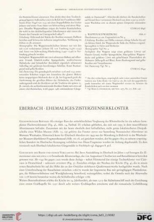 Eberbach, ehemaliges Zisterzienserkloster