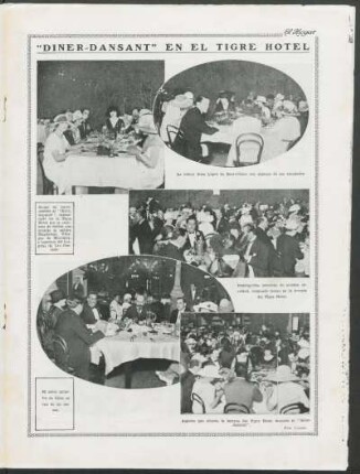 "Diner-Dansant" en El Tigre Hotel