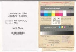 Entnazifizierung Alfred Matt , geb. 19.11.1895 (Buchhalter)