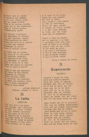 La ñanita : (Estilo)