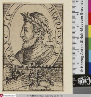 Henricvs R Franc LIX