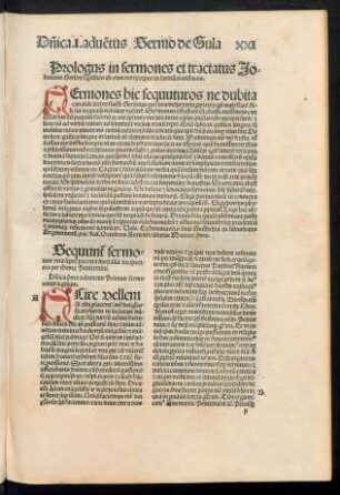 Prologus in sermones et tractatus Iohannis Gerson ...