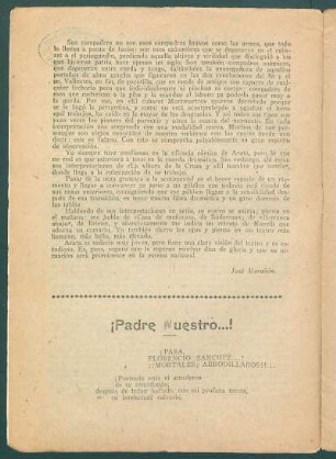 [Poema] ¡Padre nuestro...!