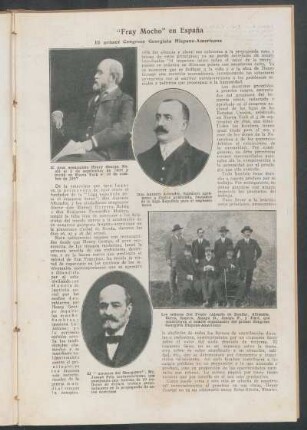 "Fray Mocho" en España : El primer Congreso Georgista Hispano-Americano