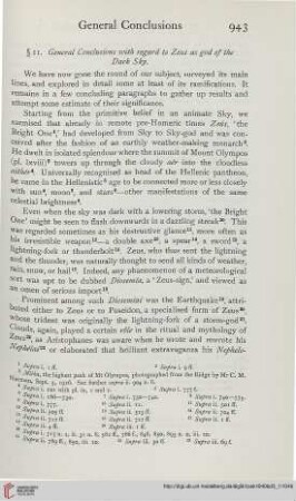 §11. General conclusions with regard to Zeus as god of dark sky