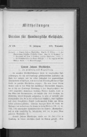 No. 11, 1891. November.