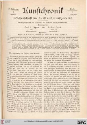 Heft 5 (11. November 1886)