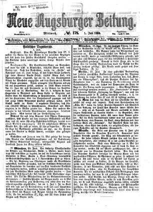 Neue Augsburger Zeitung. 1863,7/12