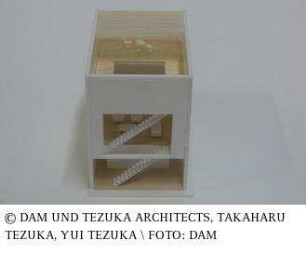 Jyubako House - Modell des Gesamtgebäudes