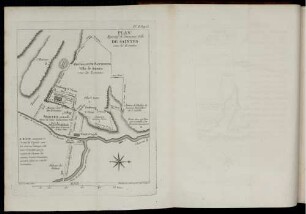 Pl. II. Plan Figuratif de l'ancienne Ville De Saintes sous les Romains.