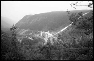 Rjukan: Kraftwerk Zuleitung des Norsk Hydro