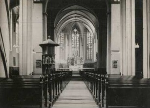 Magdeburg. Sebastianskirche. Mittelschiff