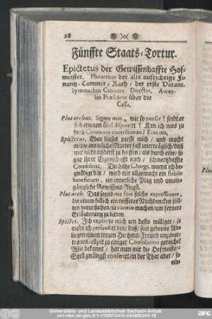 Fünffte Staats-Tortur.