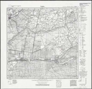 Meßtischblatt 3259 : Lipke, 1938 : Lipke. - Hrsg. 1893, bericht. 1934, red. Änd. 10.38. - 1:25000. - [Berlin]: Reichsamt für Landesaufnahme, 1938. - 1 Kt.