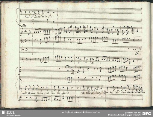 Aria: Concedi al suo dolor