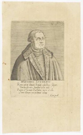 Bildnis des Martinvs Lvthervs