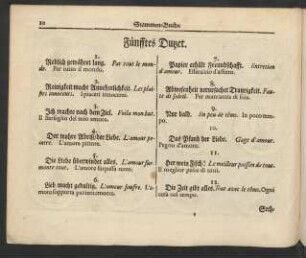 Fünfftes Dutzet.