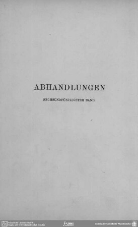 Der Zusammenhang zwischen den Angaben der Reflexionsbeobachtungen an Metallen und ihren optischen Konstanten
