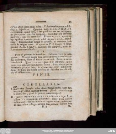 Corollaria.