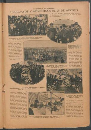 Uruguayos y argentinos, el 25 de Agosto : Al margen de una efeméride