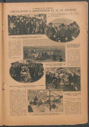 Uruguayos y argentinos, el 25 de Agosto : Al margen de una efeméride