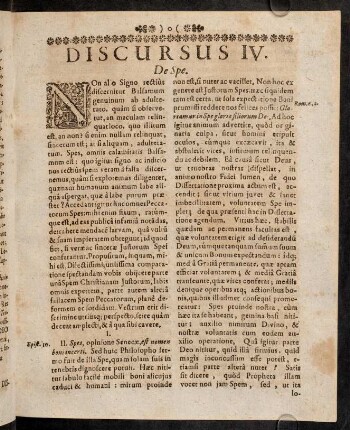 39-56, Discursus IV. De Spe.