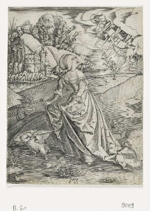 Frau mit der Eule